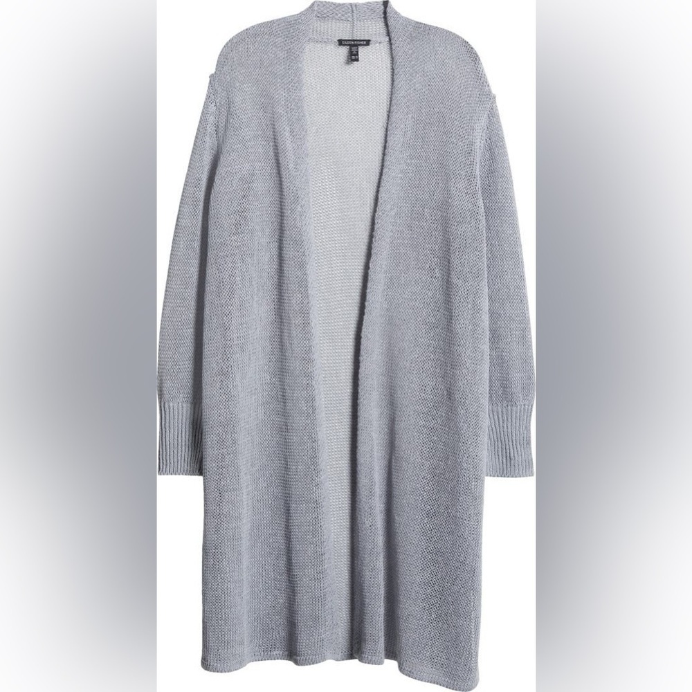 Long Organic Linen & Cotton Cardigan
Eileen Fisher NWT